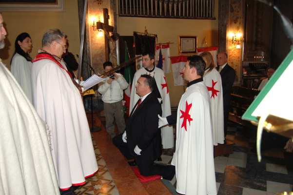 Capitolo aperto d'Investitura in Terre Lombarde per la Commenda di Lugano. Terre d'Italia, 15 dicembre 2007